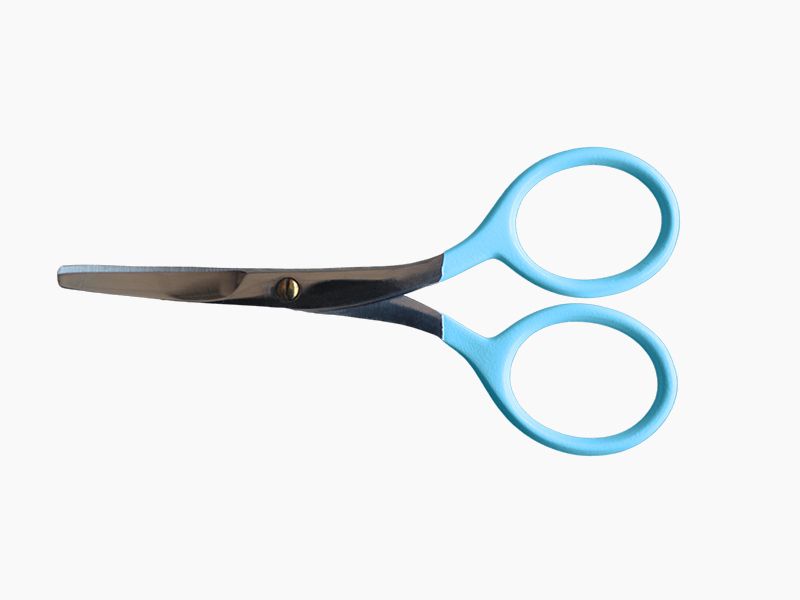 Ciseaux de sécurité à bout arrondis pour les ongles de bébé /nourrison