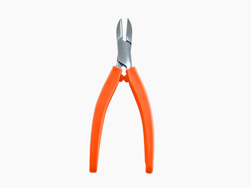 Pince à ongles inox SOFT Pince à ongles | Inox | Mors concaves | Manche en élastomère