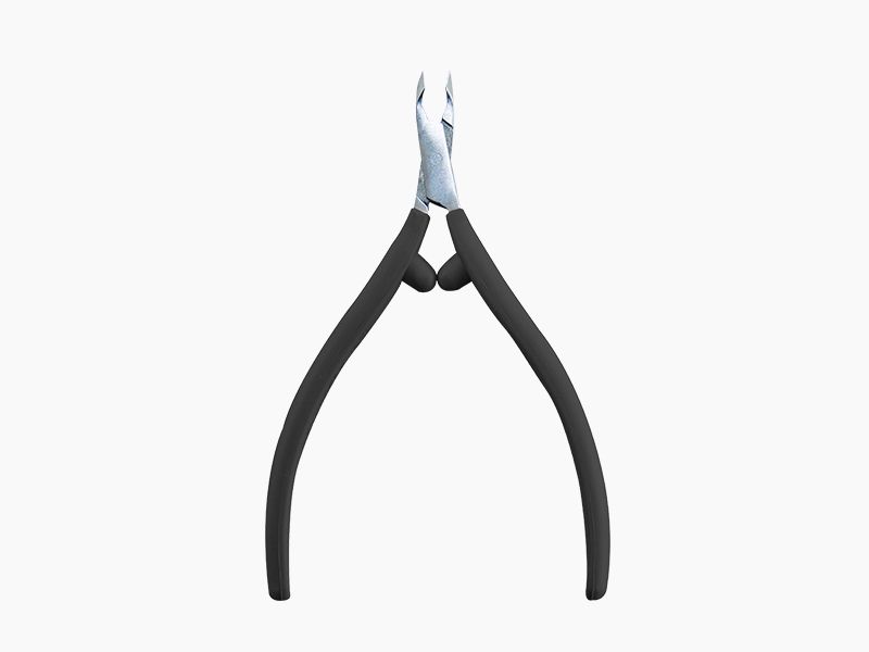 Pince à envies inox SOFT mors 3 mm Pince à envies/cuticules mors 3mm inox légèrement concaves