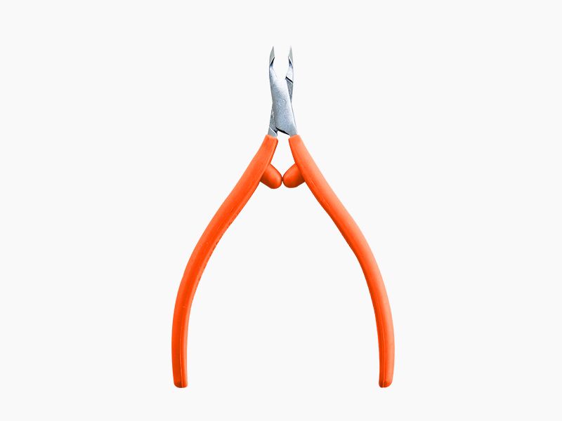 Pince à envies inox SOFT mors 3 mm Pince à envies/cuticules mors 3mm inox légèrement concaves