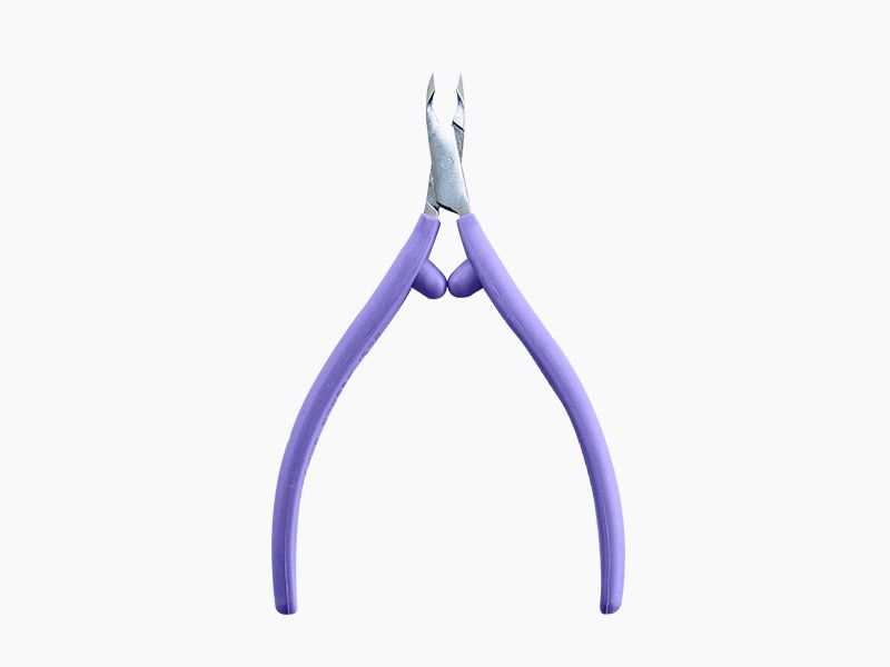 Pince à envies inox SOFT mors 3 mm Pince à envies/cuticules mors 3mm inox légèrement concaves